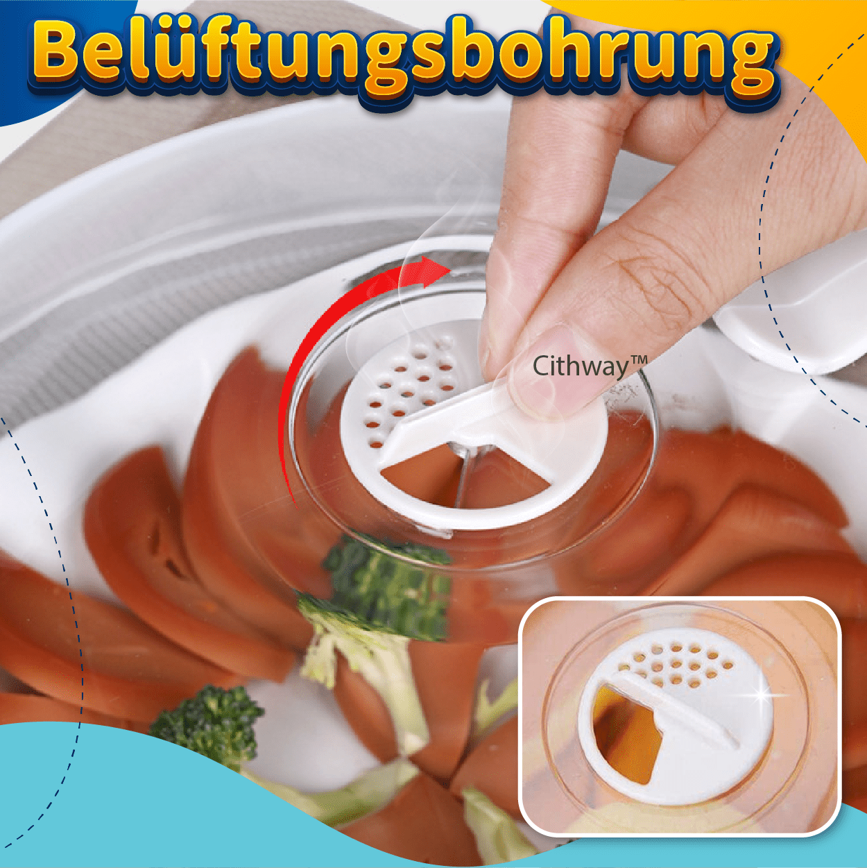 Cithway™ Mikrowelle Anti-Spritzer-Abdeckung