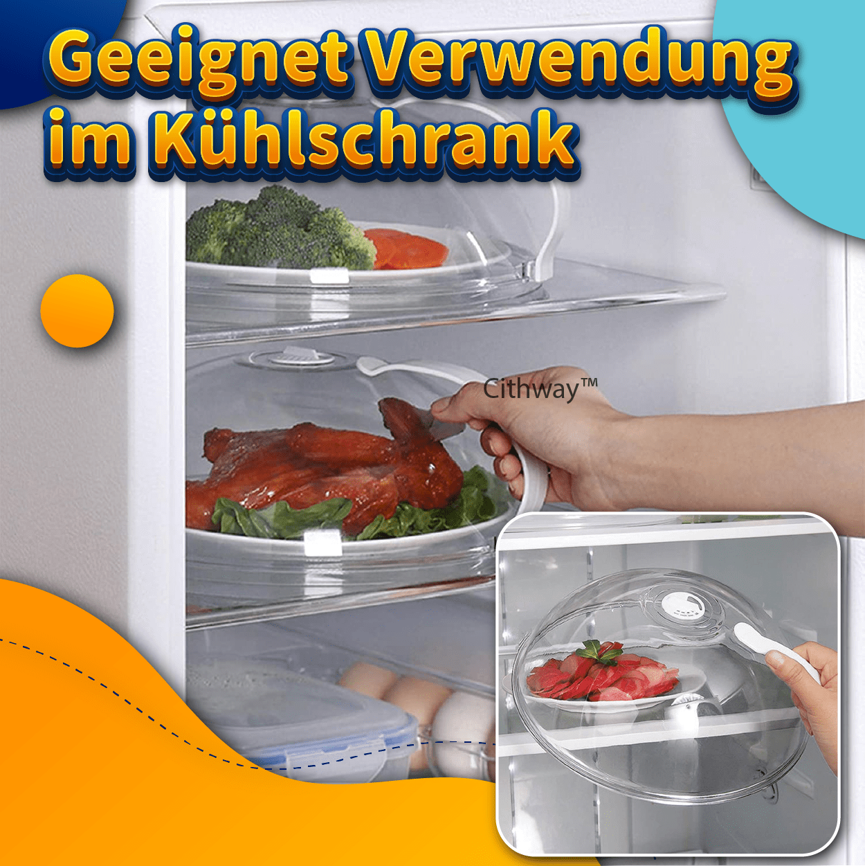 Cithway™ Mikrowelle Anti-Spritzer-Abdeckung