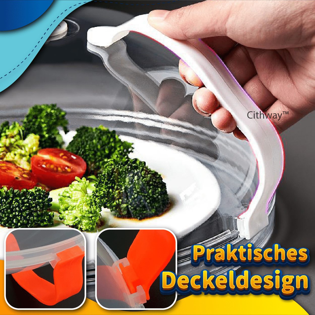 Cithway™ Mikrowelle Anti-Spritzer-Abdeckung