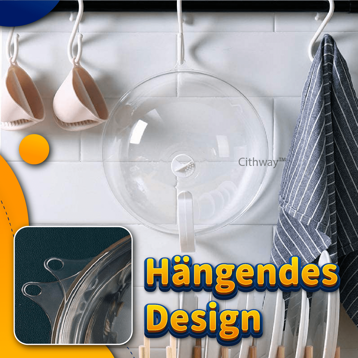 Cithway™ Mikrowelle Anti-Spritzer-Abdeckung