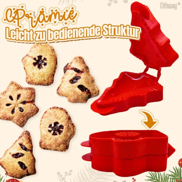 Cithway™ Weihnachten Ein-Presse Handkuchenmacher