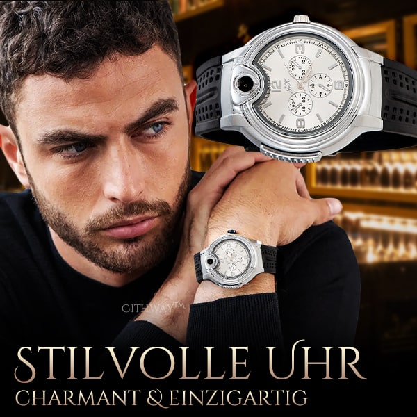 Cithway™ Luxuriöses nachfüllbares Feuerzeug Uhr