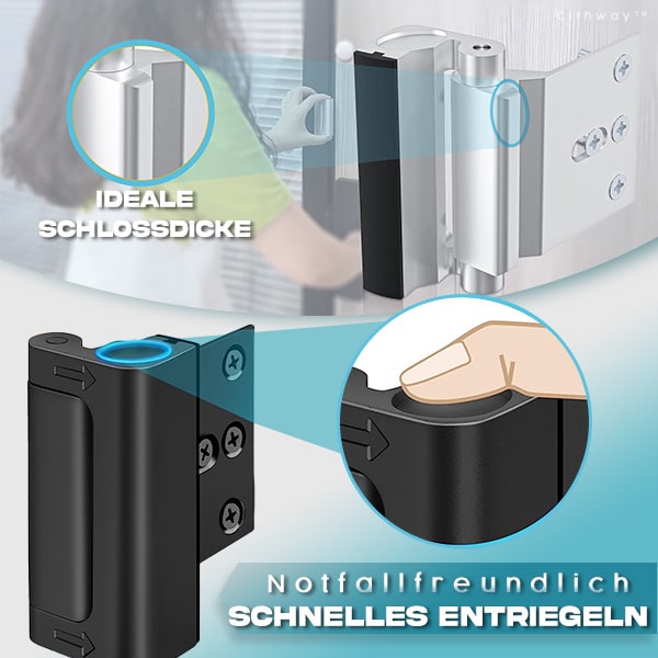 Cithway™ Hochsicherheits-Türschloss aus Metall