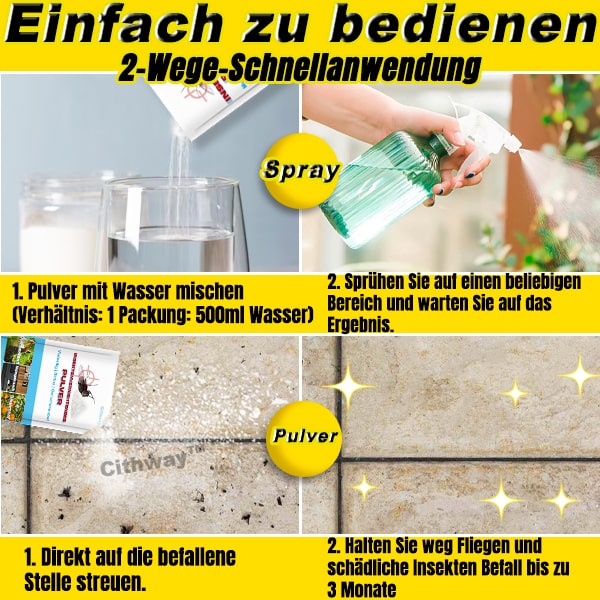 Cithway™ Insektenschutzmittel Pulver