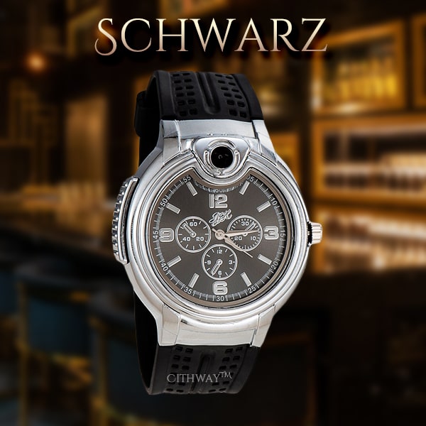 Cithway™ Luxuriöses nachfüllbares Feuerzeug Uhr