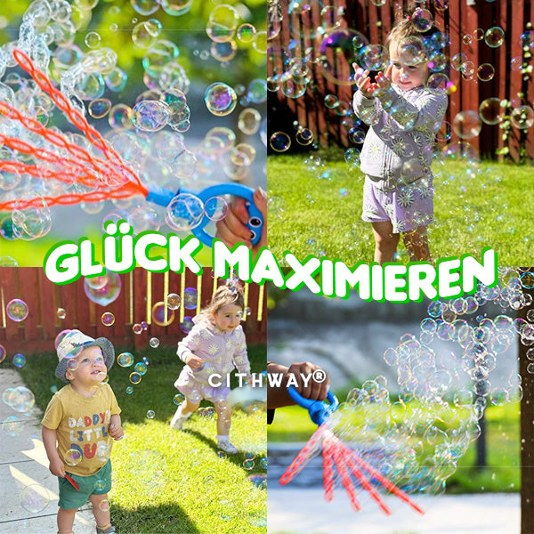 Cithway® Fünf Krallen Lächelndes Seifenblasenstab