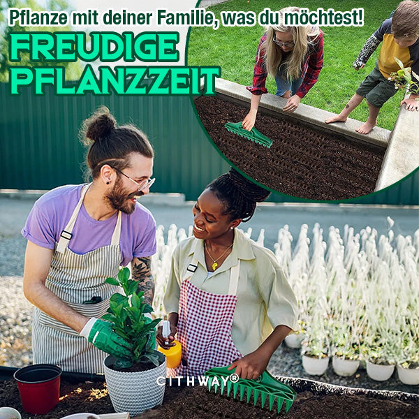 Cithway® Saatlochstanzen Bodenlockerer