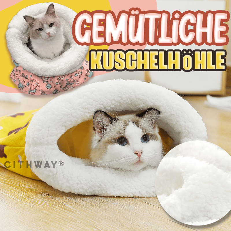 Cithway® 2-im-1 Gemütlich Haustier nisten für Katzen und kleine Hunde