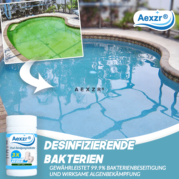 Aexzr® Pool-Reinigungstablette (100 Stück)