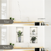 Cithway® Selbstklebende 3D-Pflanzen-Wandaufkleber