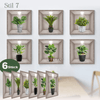 Selbstklebende 3D-Bonsai-Wandaufkleber